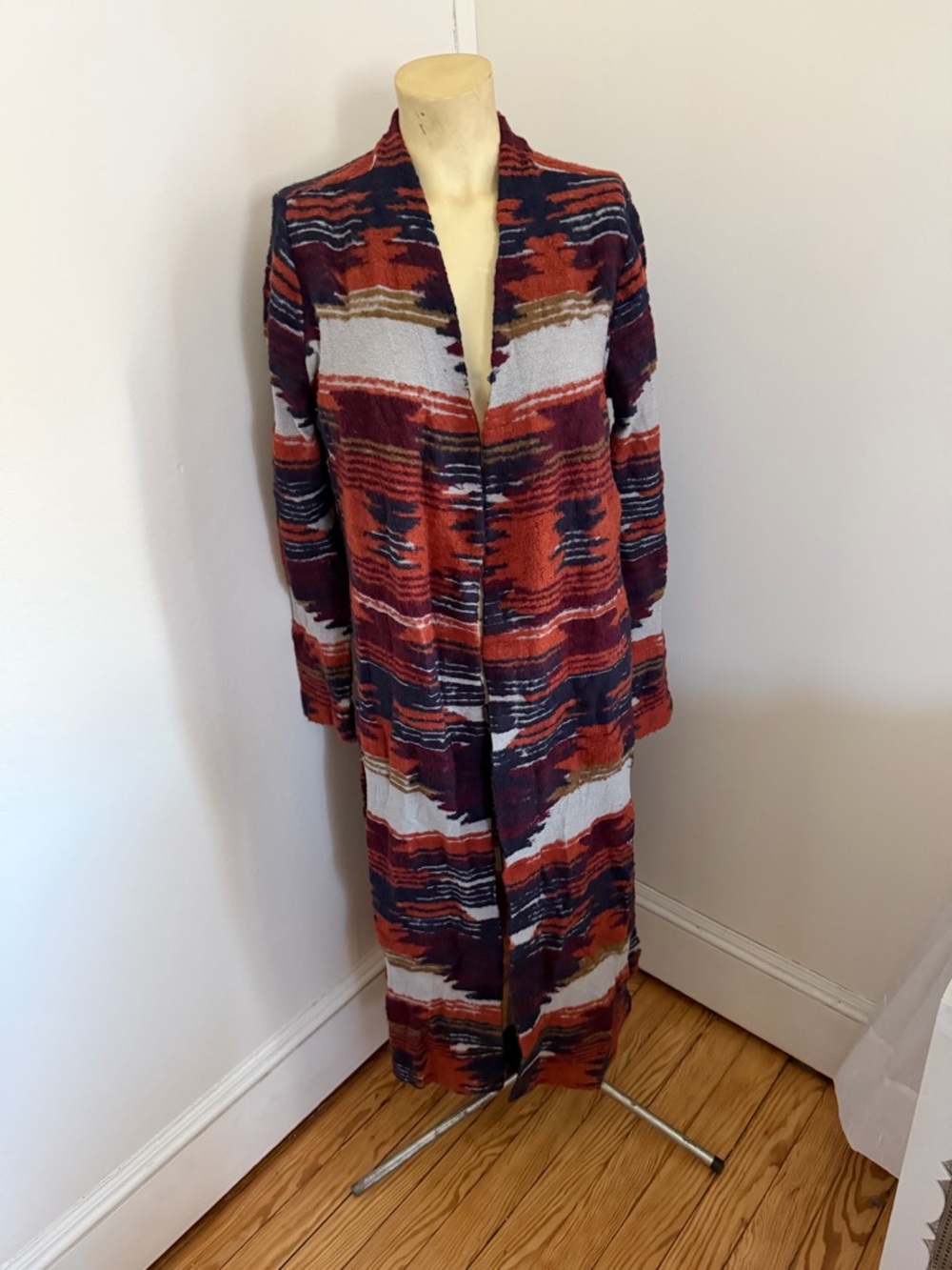 Lucky Brand patterned cardigan sweater